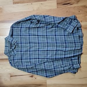 John Varvatos plaid shirt L